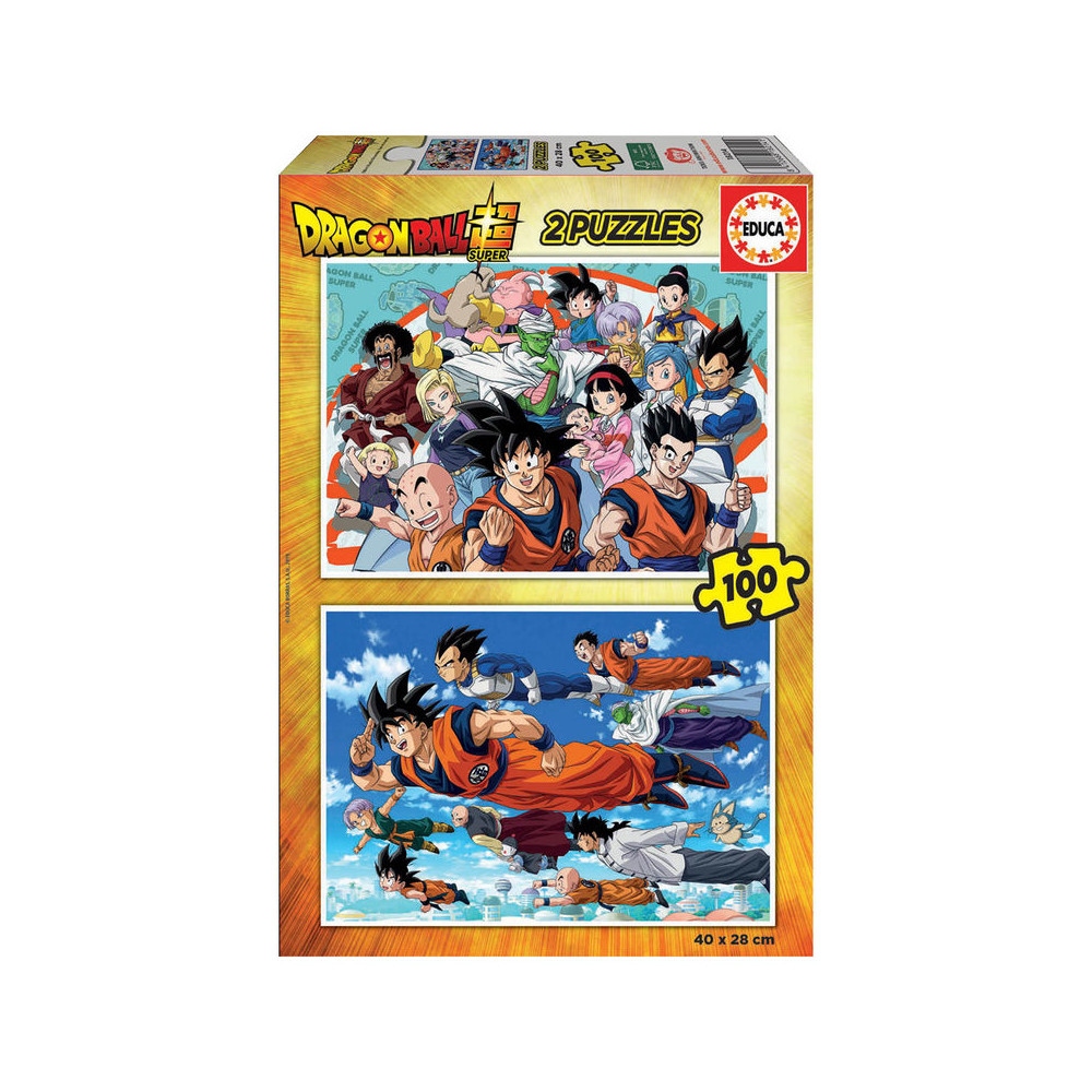 Puzzle Dragon Ball Super 2x100pzs