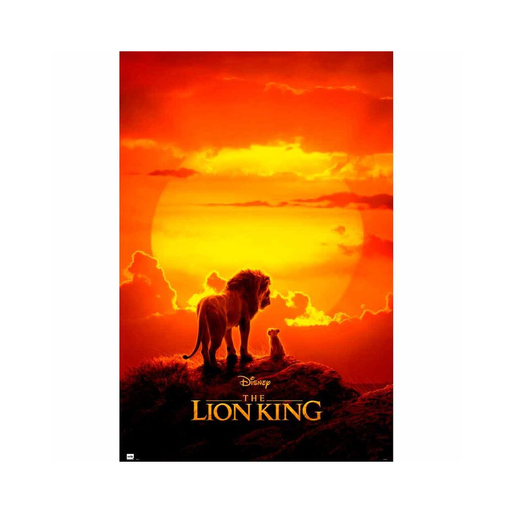 Poster El Rey Leon Disney