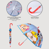 Paraguas manual burbuja Patrulla Canina Paw Patrol 45cm