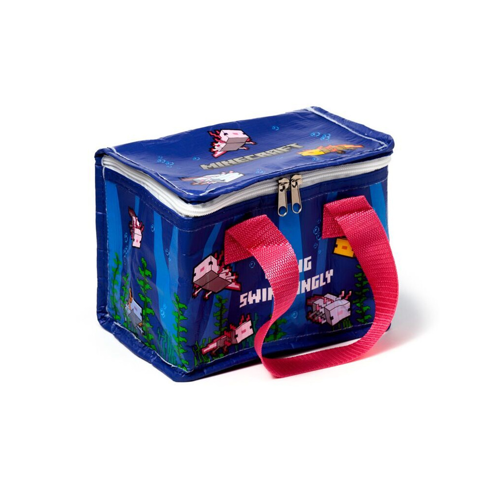 Bolsa refrigerante Ajolote Minecraft