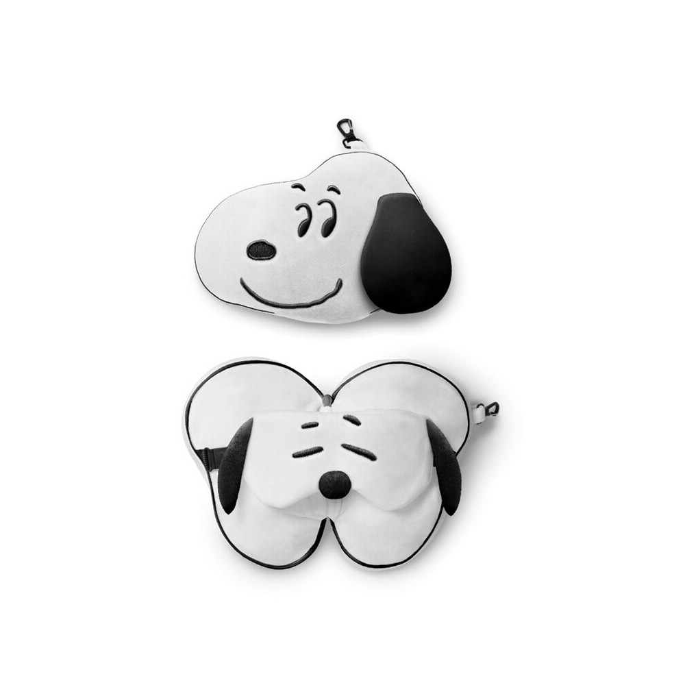 Almohada viaje antifaz Snoopy Relaxeazzz