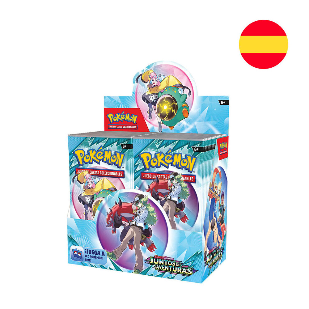 Sobre juego cartas coleccionables Juntos de Aventuras Pokemon español surtido