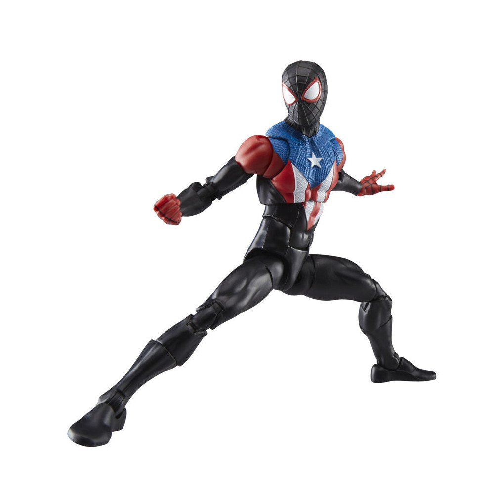Figura Miles Morales Boricua Suit Spider-Man 2 Marvel Legends 15cm