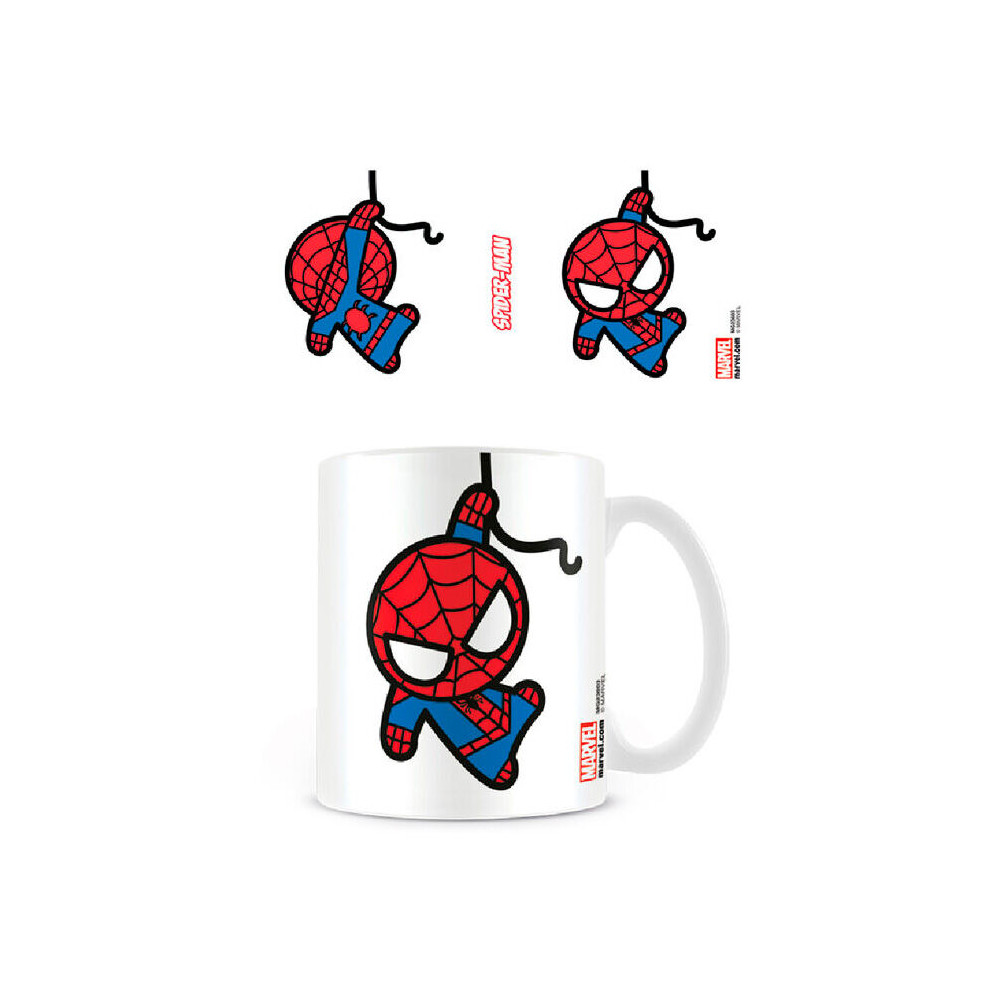 Taza Kawaii Spiderman Marvel