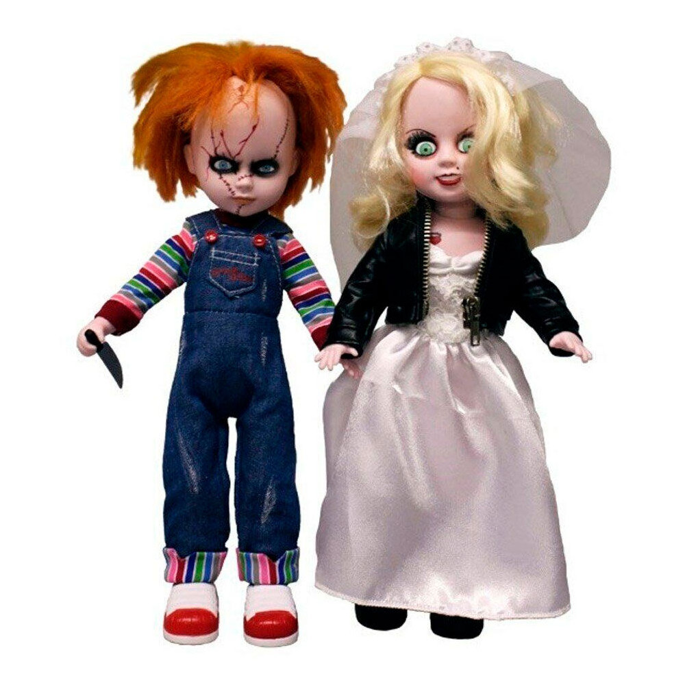 Set 2 muñecos Chucky and Tifanny Living Dead Dolls 25cm
