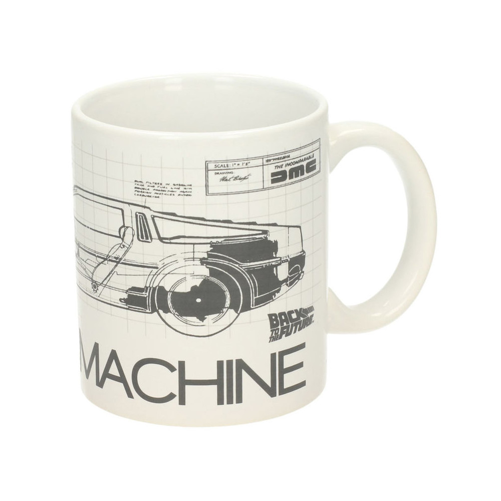 Taza Time Machine Regreso al Futuro