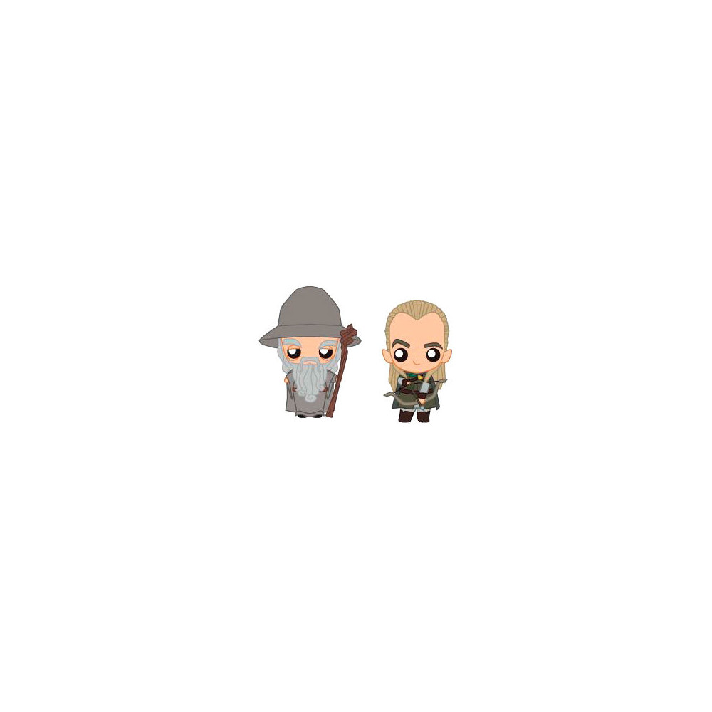 Set 2 figuras Pokis Gandalf & Legolas El Señor de los Anillos