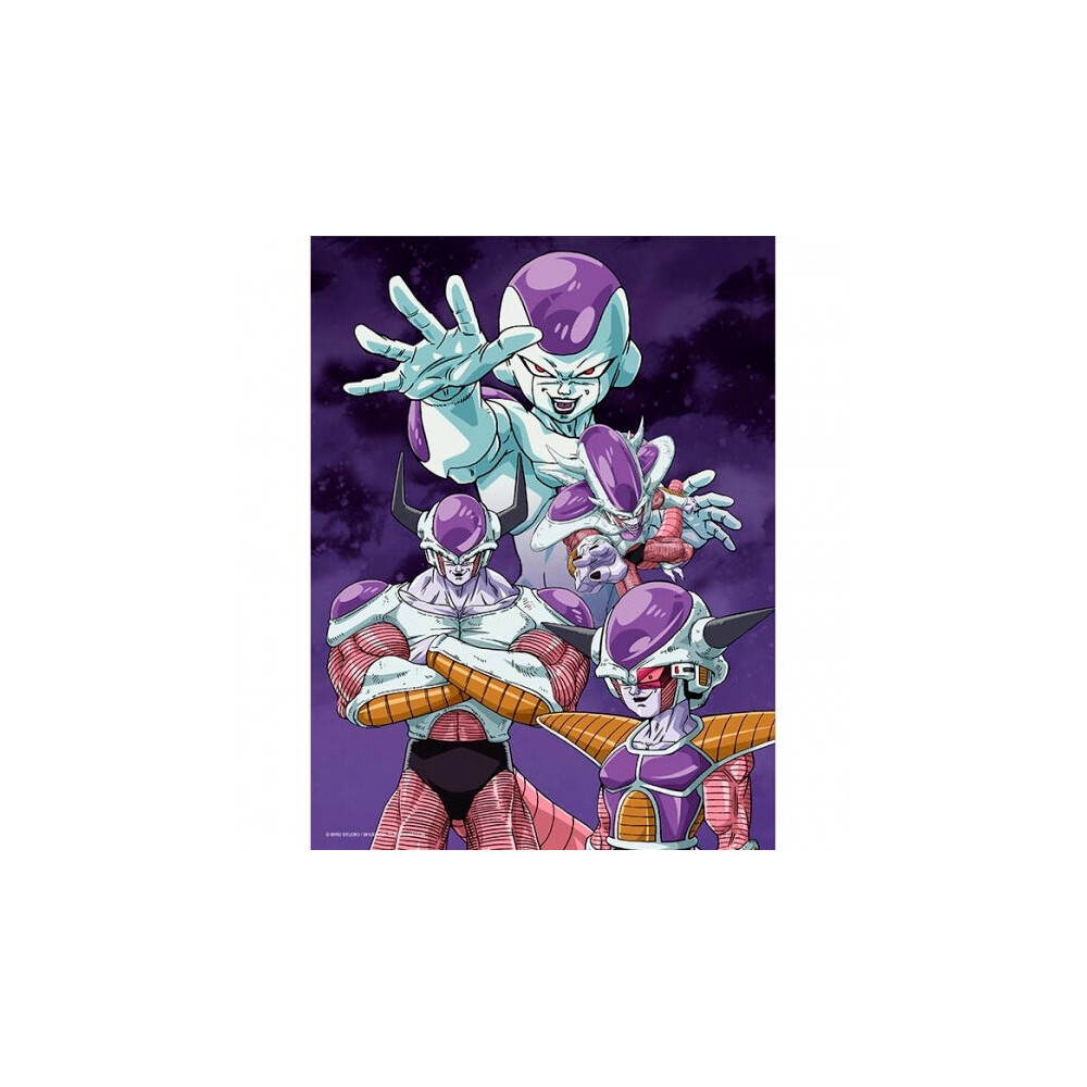 Poster cristal Frieza Transformaciones Dragon Ball Z