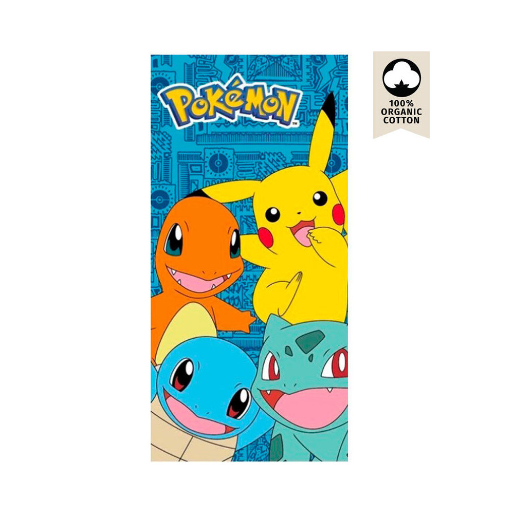 Toalla Pokemon algodon
