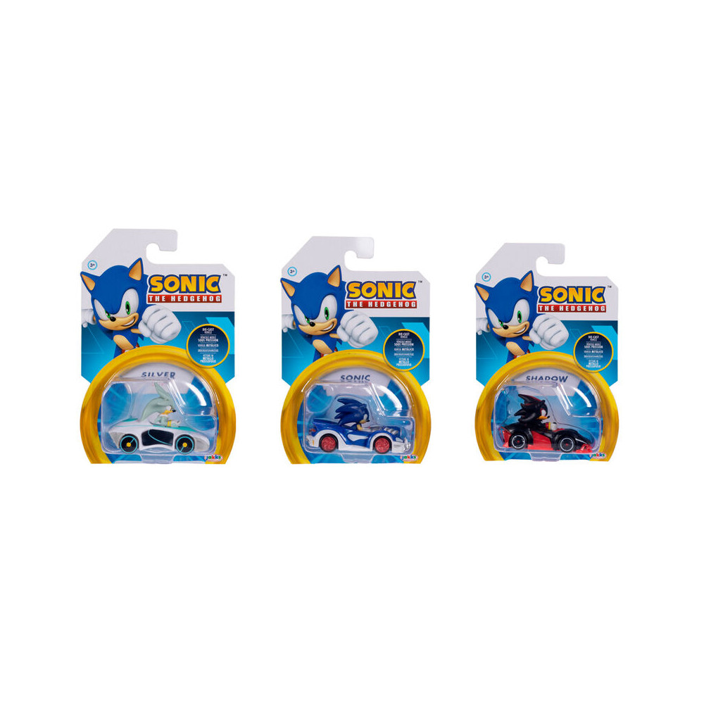 Figura vehiculo wave 7 Sonic the Hedgehog surtido