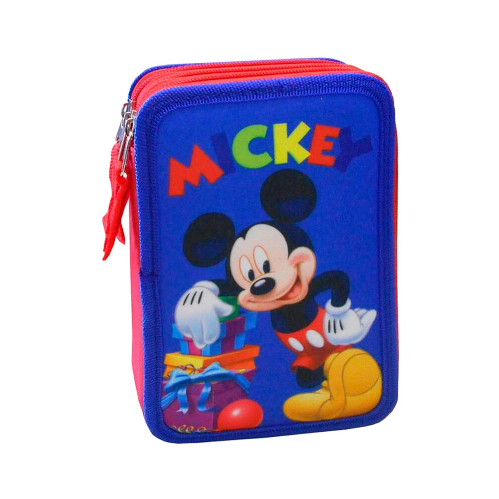 Plumier Mickey Disney triple