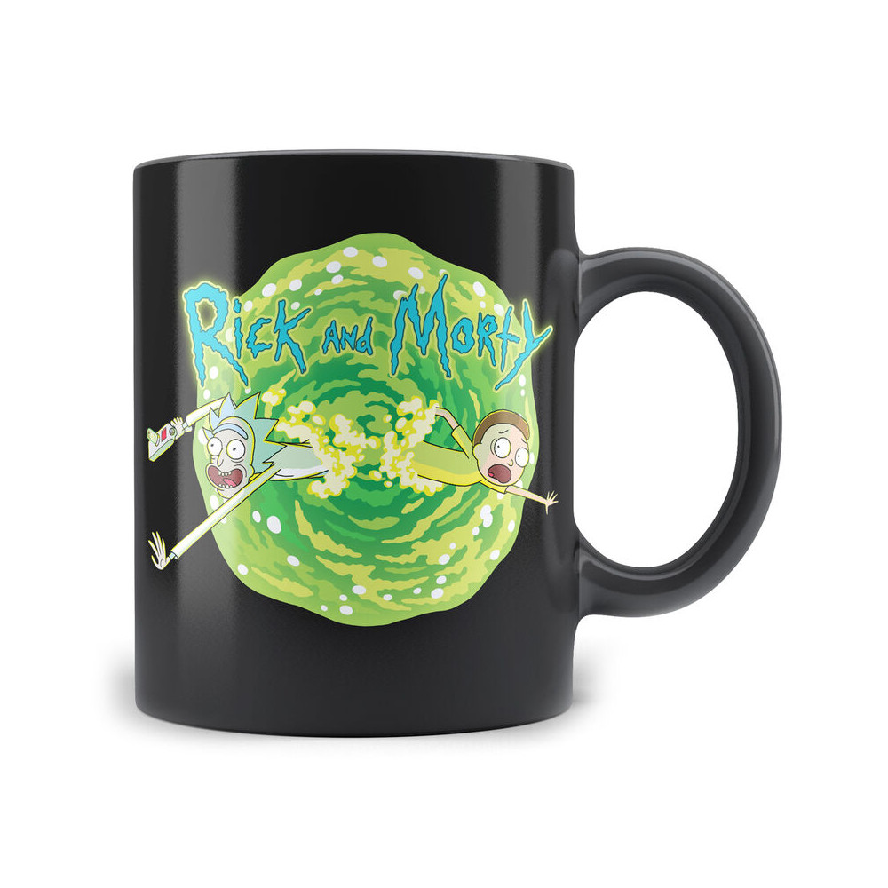 Taza Logo Rick and Morty
