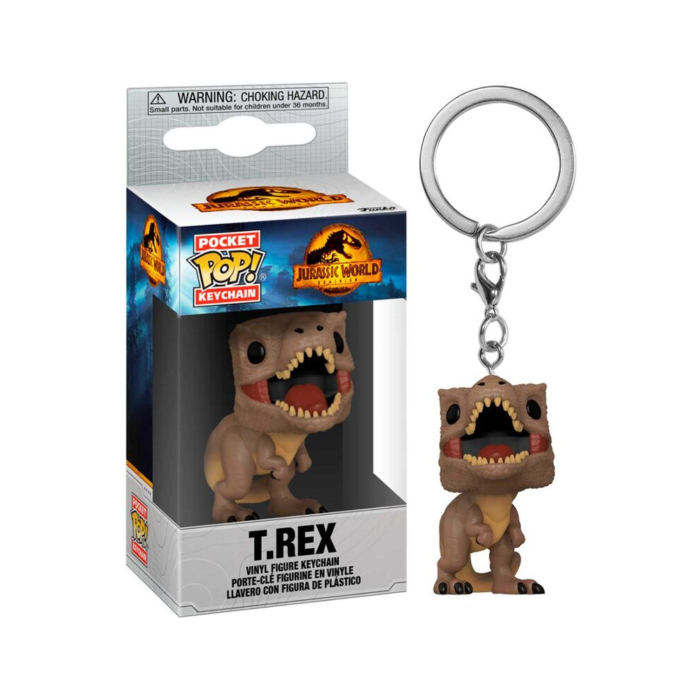 Llavero Pocket POP Jurassic World 3 T-Rex