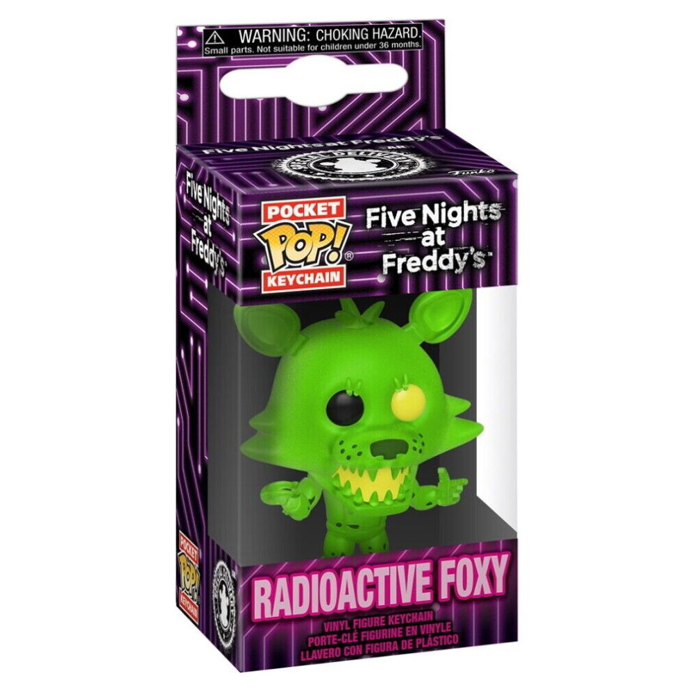 Llavero Pocket POP Five Nights at Freddys Radioactive Foxy