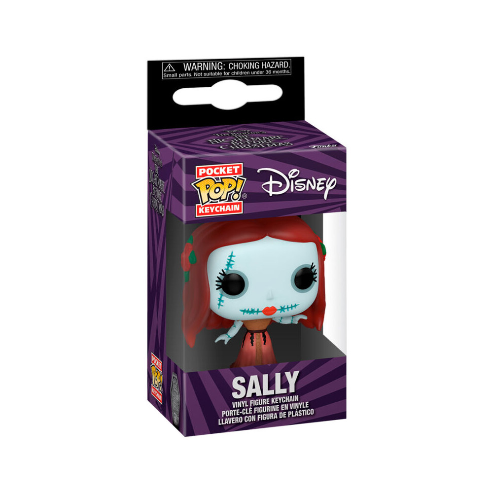 Llavero Pocket POP Disney Pesadilla Antes de Navidad 30th Anniversary Sally