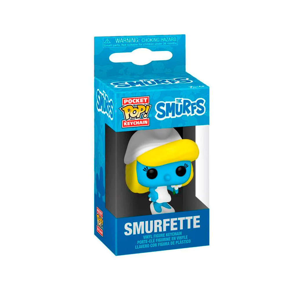 Llavero Pocket POP The Smurfs Smurfette