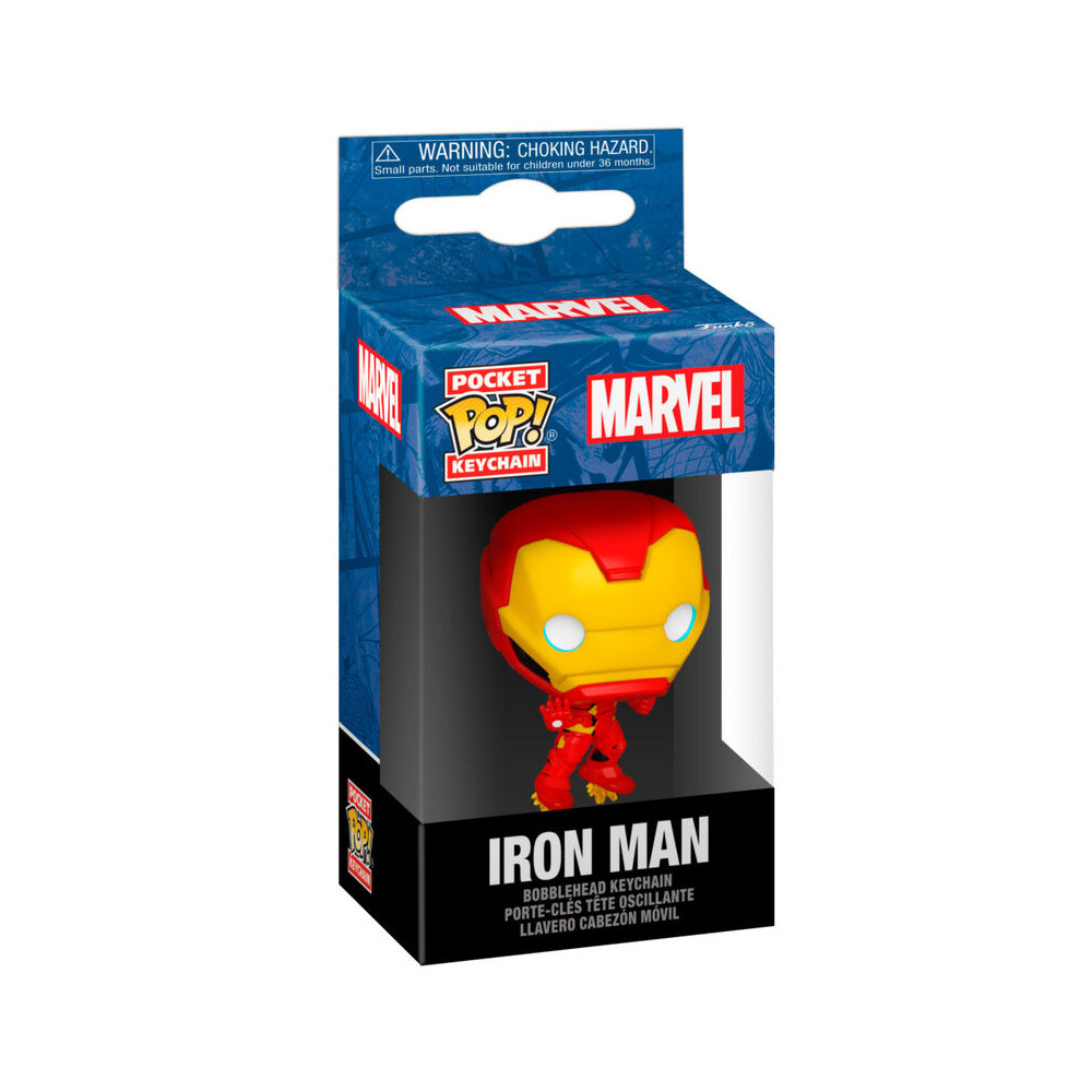 Llavero Pocket POP Marvel Iron Man Classics