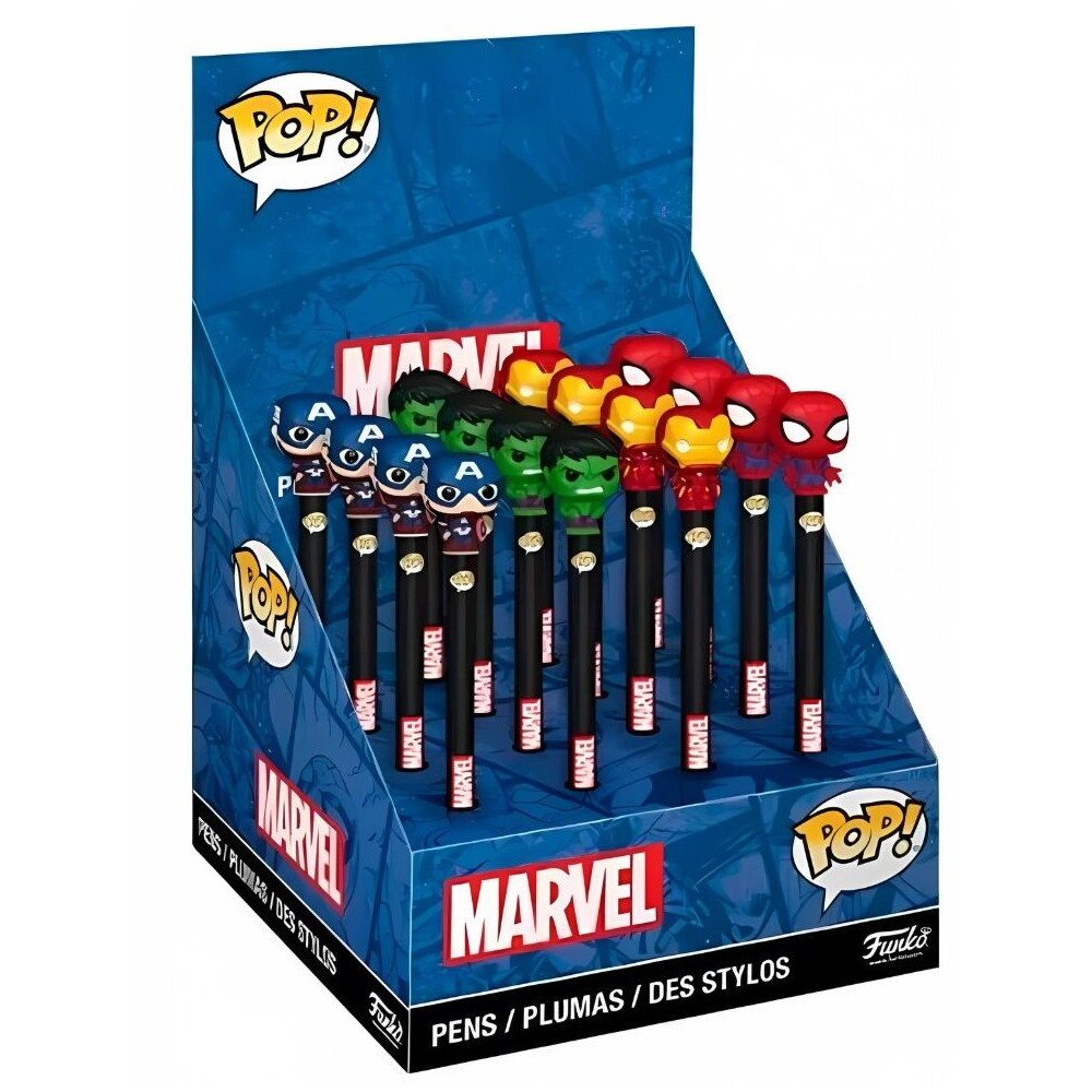 Boligrafo Toppers Marvel surtido