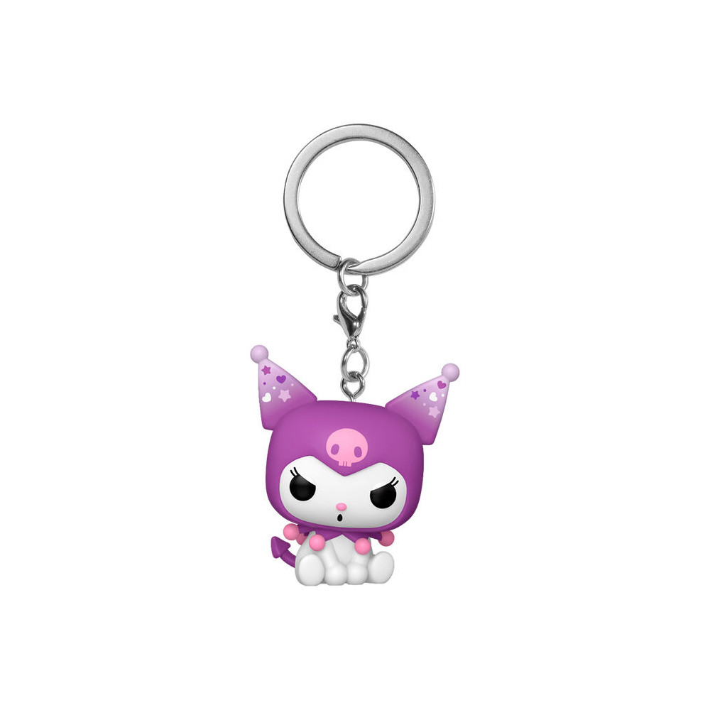 Llavero Pocket POP Hello Kitty 20th Anniversary Kuromi Grumpy