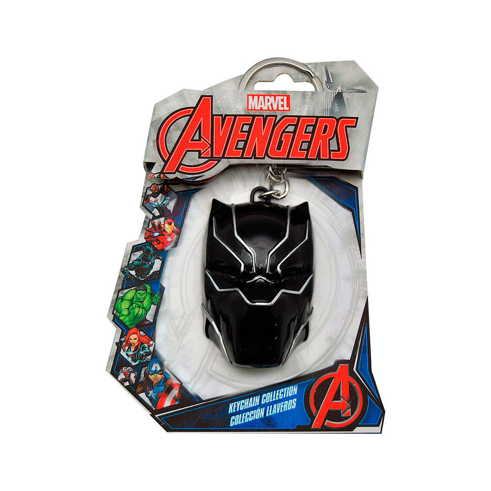 Llavero 3D Black Panther Marvel