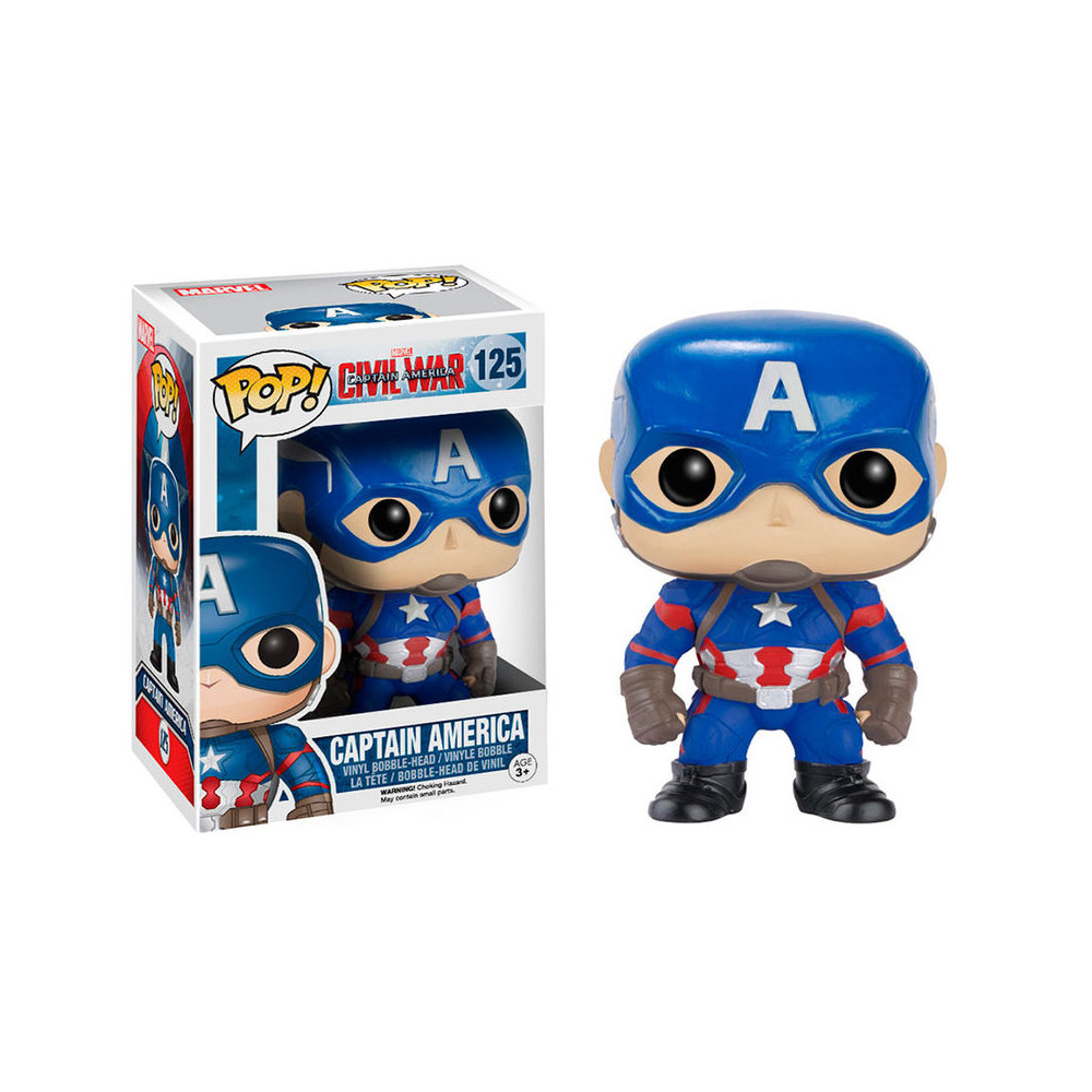 Figura POP Marvel Civil War Capitan America