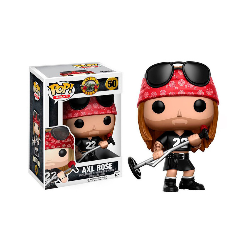 Figura POP Rocks Guns Roses Axl Rose