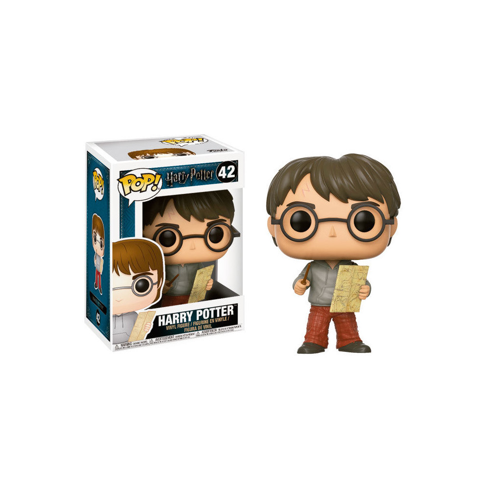 Figura POP Harry Potter Harry with Marauders Map