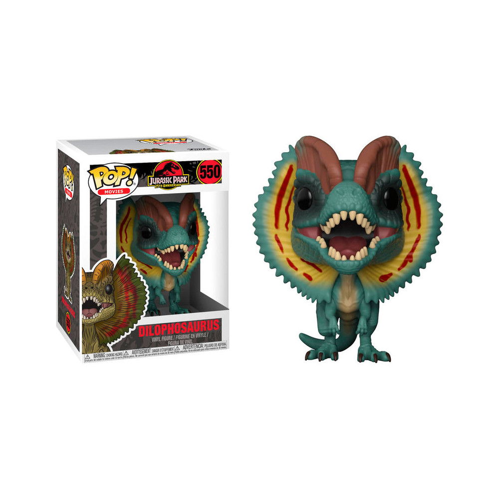 Figura POP Jurassic Park Dilophosaurus