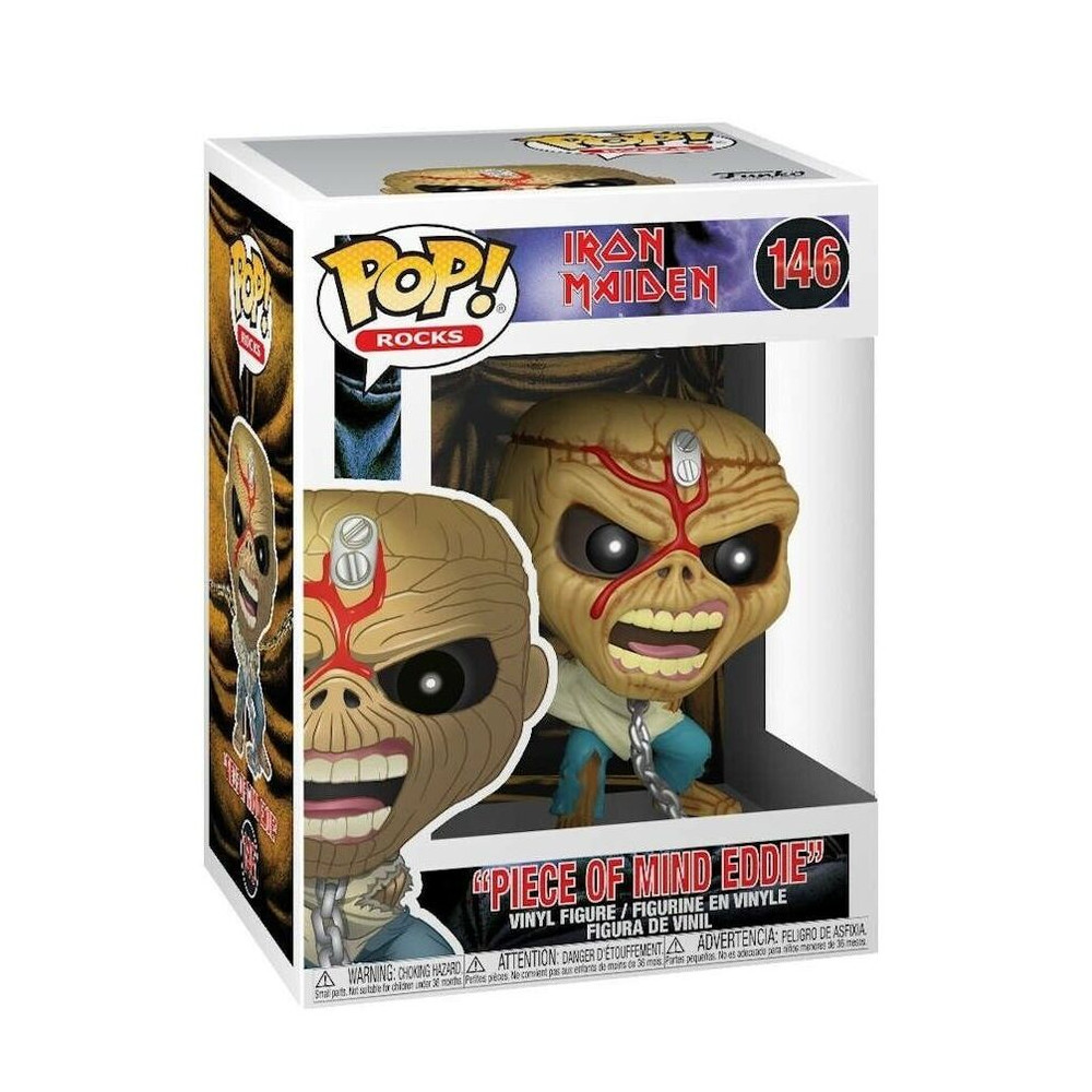 Figura POP Iron Maiden Piece Of Mind Skeleton Eddie