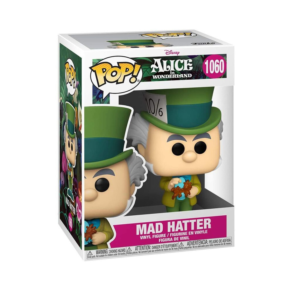 Figura POP Disney Alicia en el Pais de las Maravillas Mad Hatter