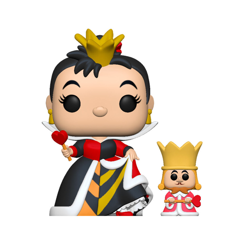 Figura POP Disney Alicia en el Pais de las Maravillas Queen with King