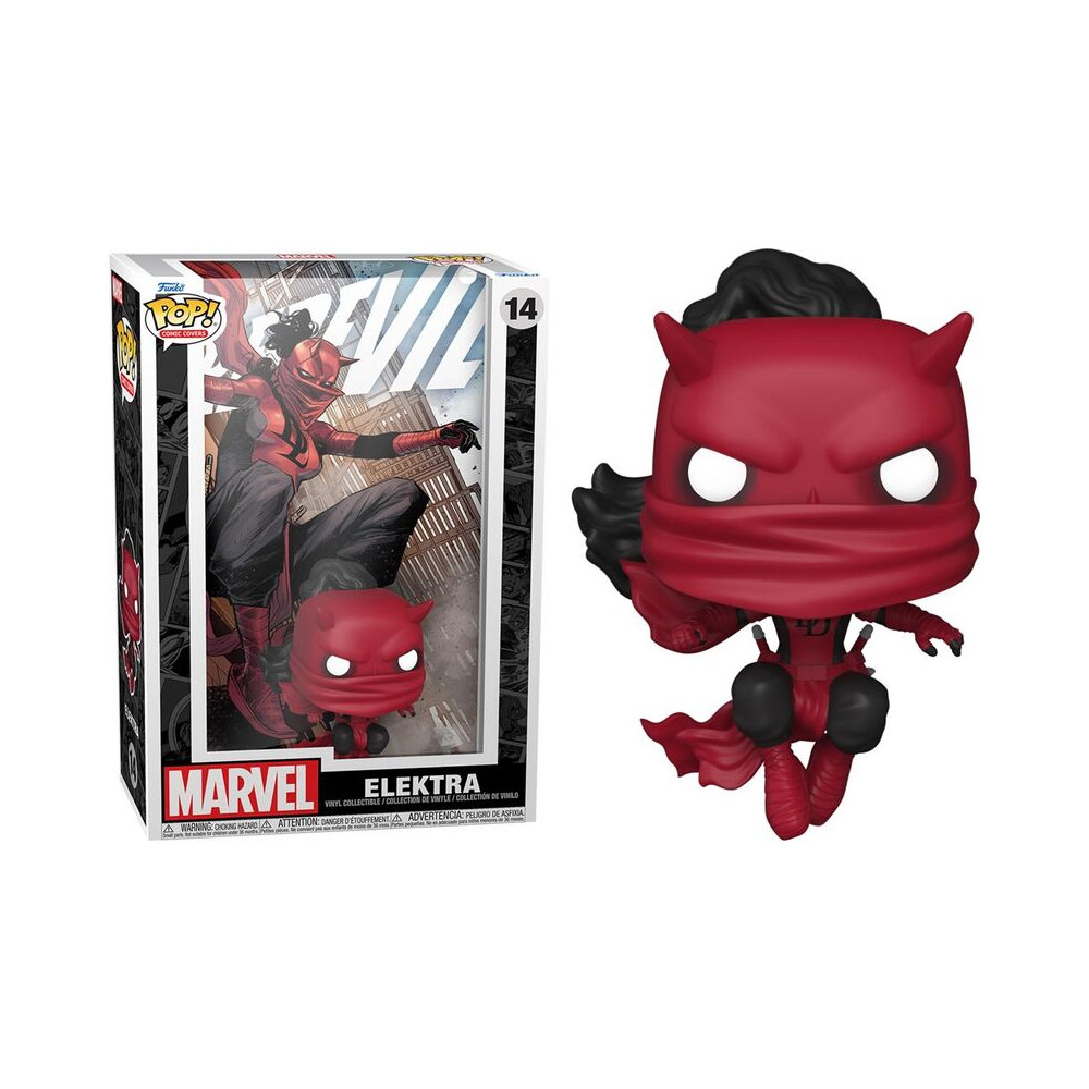 Figura POP Comic Cover Marvel Daredevil Elektra