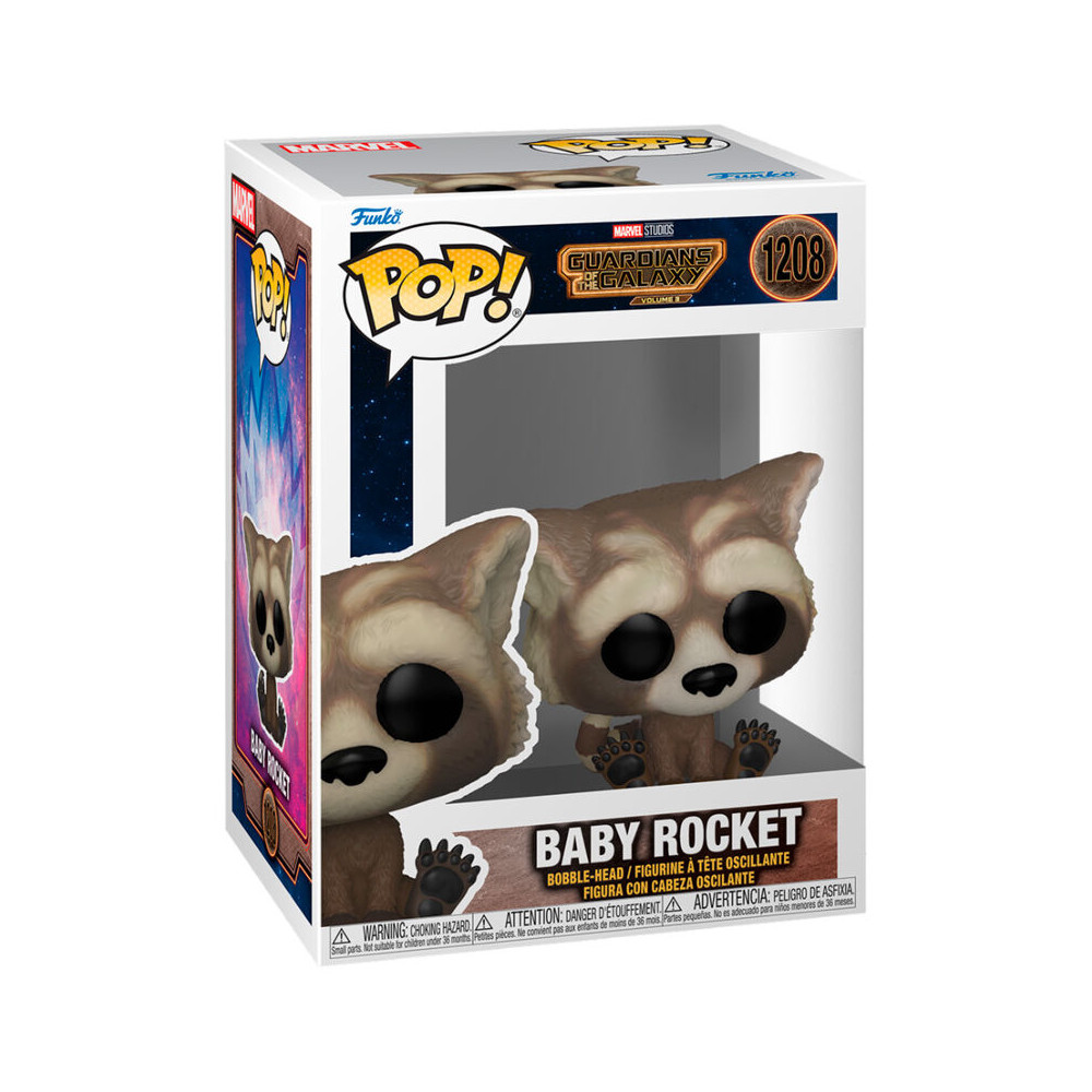 Figura POP Marvel Guardianes de la Galaxia 3 Baby Rocket