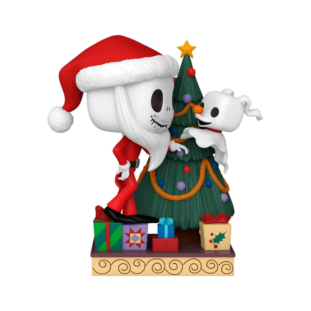 Figura POP Deluxe Disney Pesadilla Antes de Navidad 30th Anniversary Jack Skellington and Zero