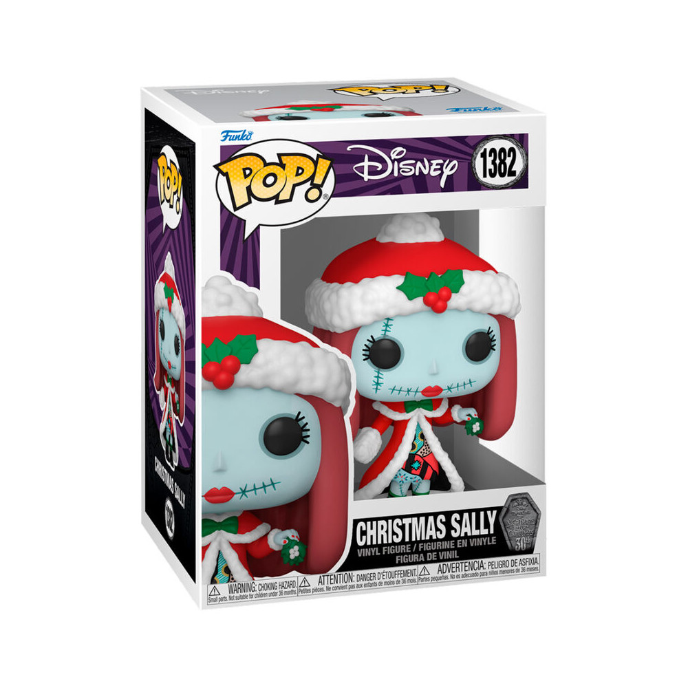 Figura POP Disney Pesadilla Antes de Navidad 30th Anniversary Christmas Sally