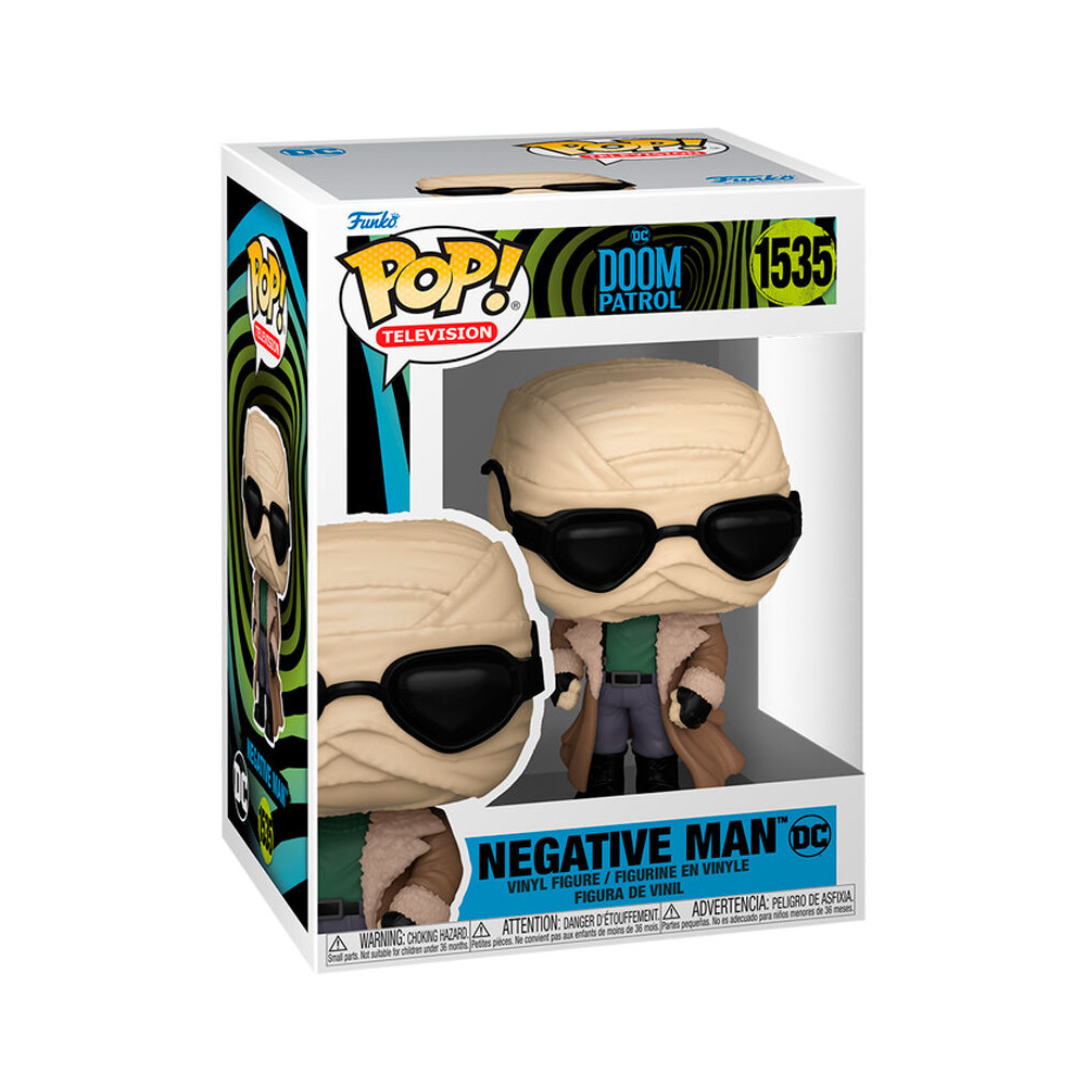 Figura POP DC Comics Doom Patrol Negative Man
