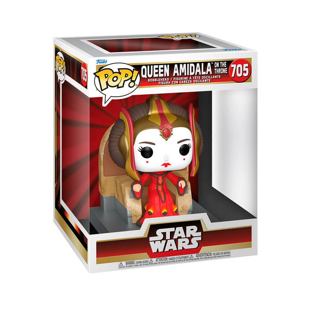 Figura POP Deluxe Star Wars Queen Amidala on the Throne