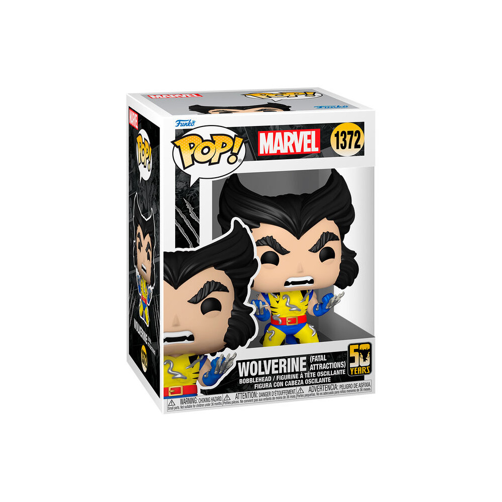 Figura POP Marvel Wolverine 50th Anniversary - Wolverine Fatal Attractions