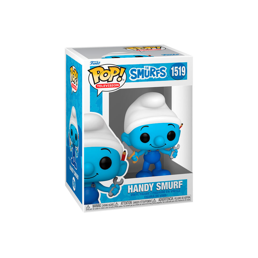 Figura POP The Smurfs Handy Smurf