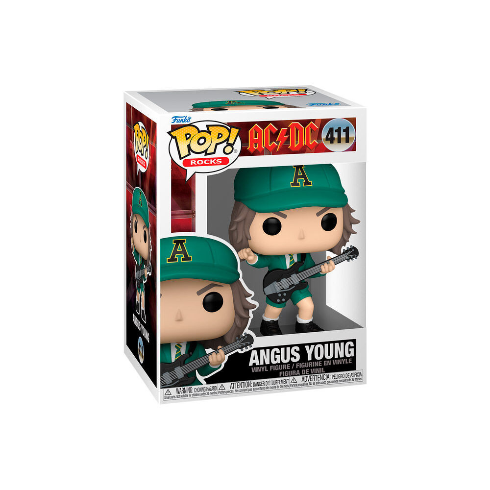 Figura POP AC/DC Angus Young Green