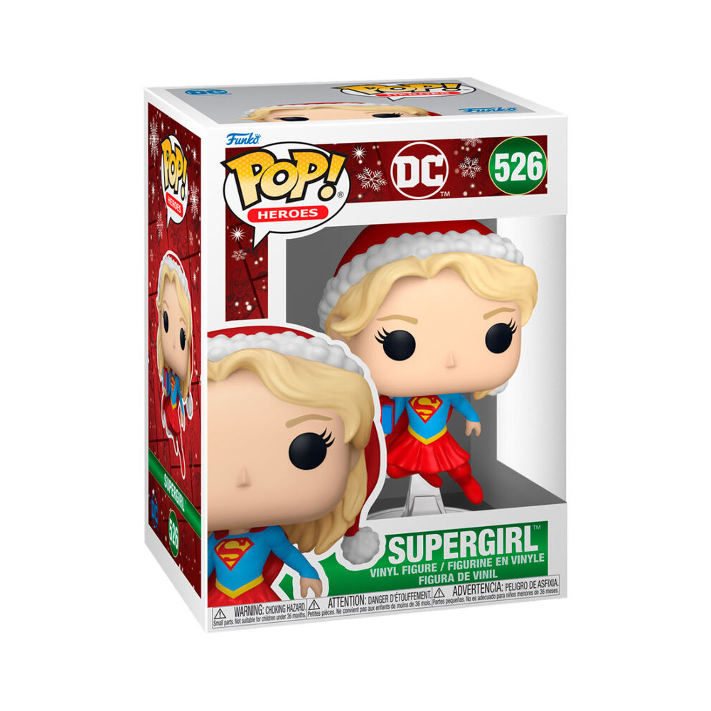 Figura POP DC Comics Supergirl Holiday