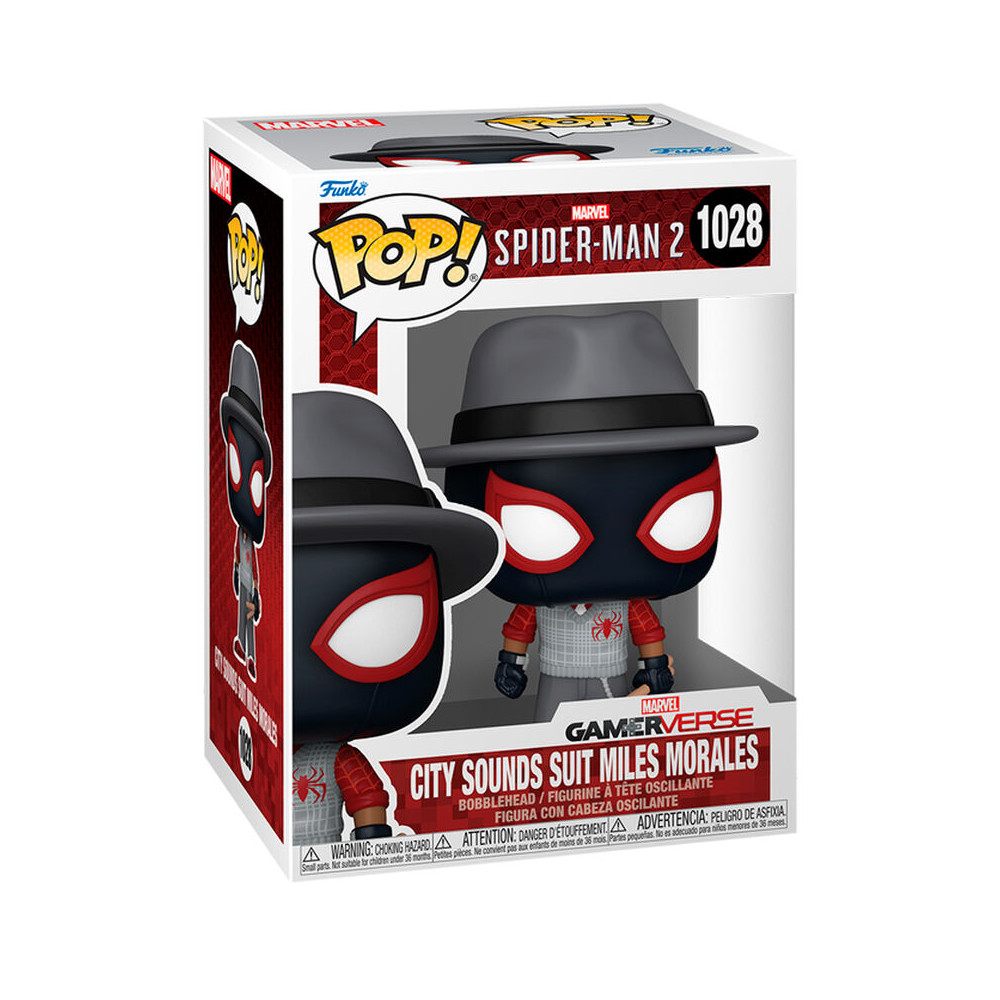 Figura POP Marvel Spider-Man 2 City Sounds Suit Miles Morales
