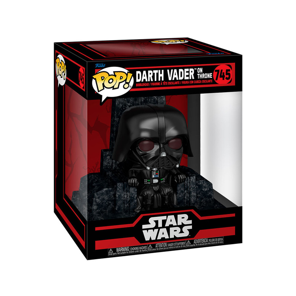 Figura POP Deluxe Star Wars Darth Vader on Throne