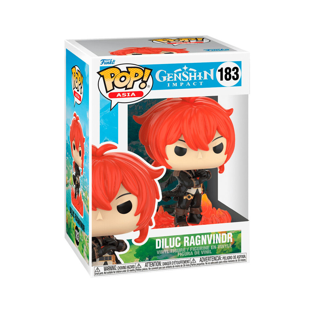 Figura POP Genshin Impact 2 Diluc Ragnvindr