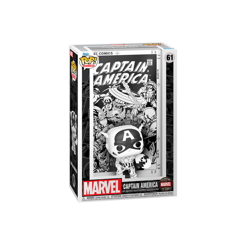 Figura POP Comic Covers Marvel Captain America