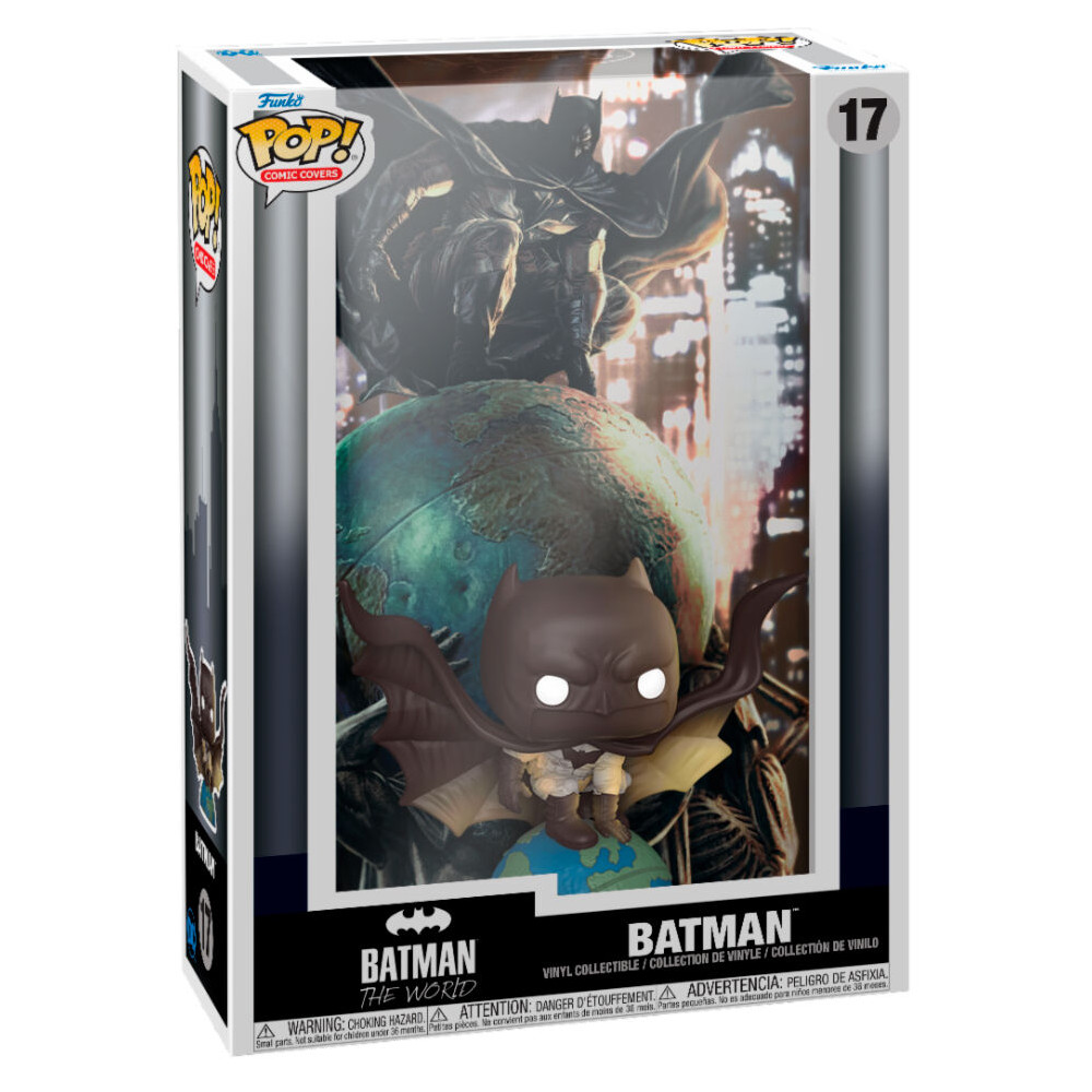 Figura POP Comic Cover DC Comics Batman The World