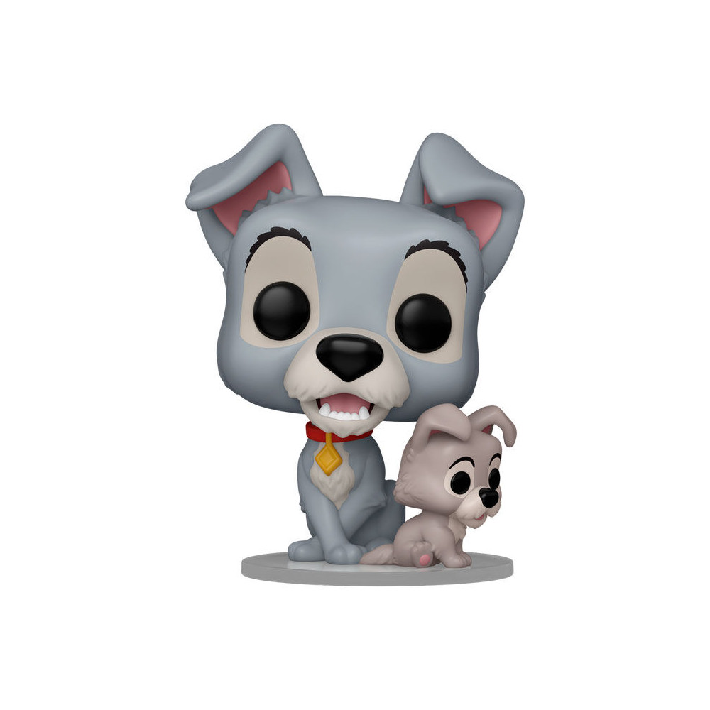 Figura POP Disney La Dama y el Vagabundo Tramp with Puppy