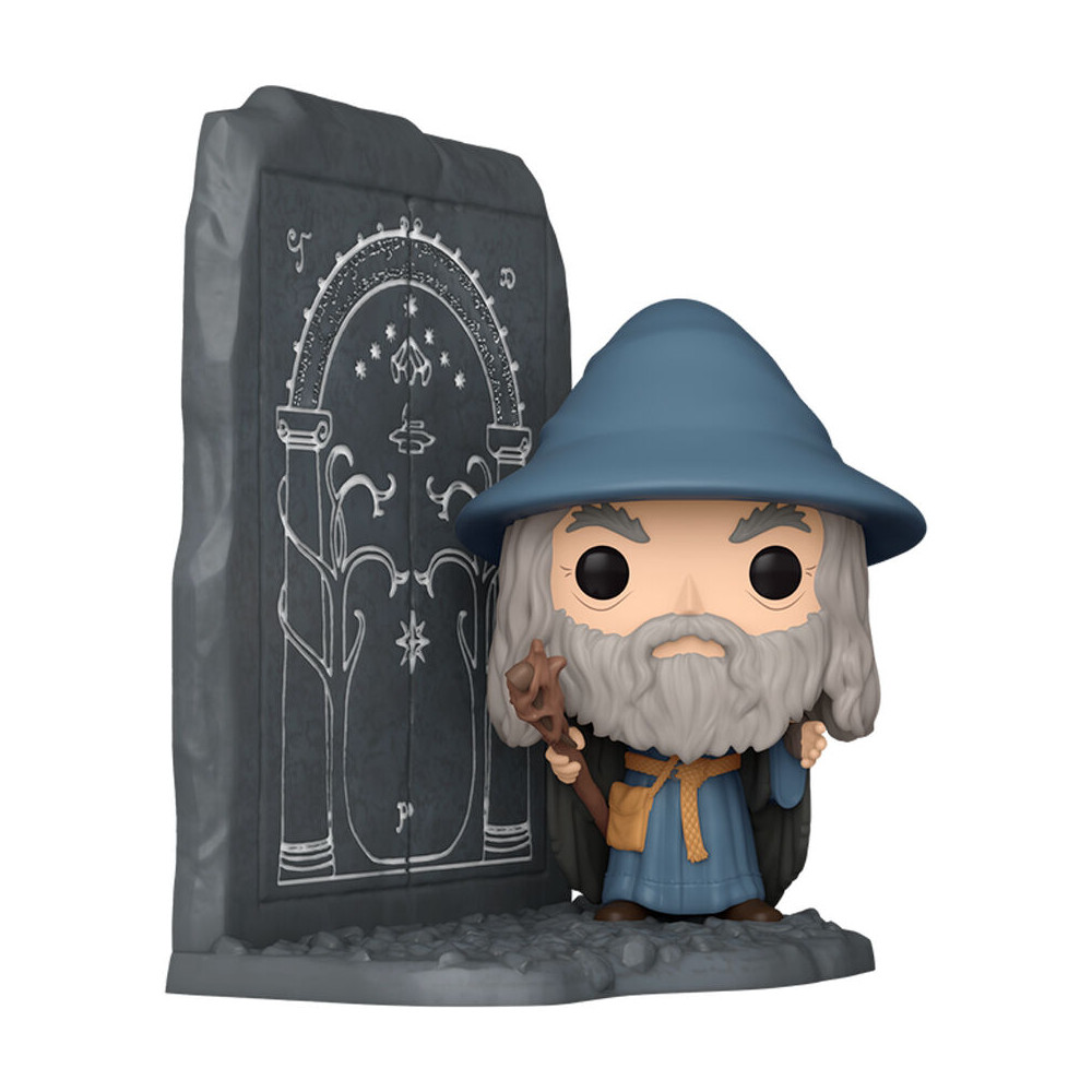 Figura POP Deluxe El Señor de los Anillos Gandalf with Doors of Durin