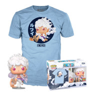 Set figura POP &38 Tee One Piece Luffy Fifth Gear