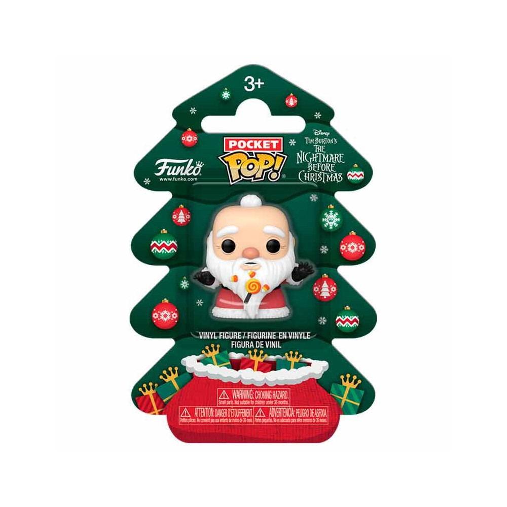 Figura Pocket POP Disney Pesadilla Antes de Navidad Sandy Claws
